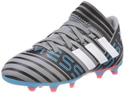 Adidas Nemeziz Messi 17.3 Firm Ground Junior Football Boots - GREY-5