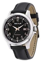 Sector Men's R3251290001 Contemporary 290 Analog Display Quartz Black Watch