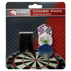 Puma Darts Combo Pack 6 Shaft & 9 Flights