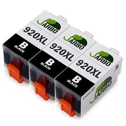 Jarbo Compatible Ink Cartridges Replacement Hp 920XL High Yield 3 Black Compatible With Hp Officejet 6500 6000 7000 7500 6500A 7500A Printer