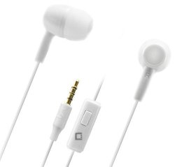 White Hands Free Stereo Soft Earbuds Compatible With Samsung Galaxy J7 V