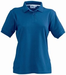 Slazenger Crest Ladies Golf Shirt - Blue SLAZ-804