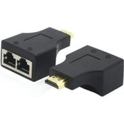 HDMI To RJ45 Converter Adapter 30M