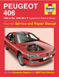 Haynes 3394 Peugeot 406 1996 To 1999 Repair Manual