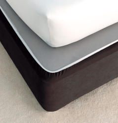 Free Delivery: Faux Suede Bed Base Wrap King Extra Length