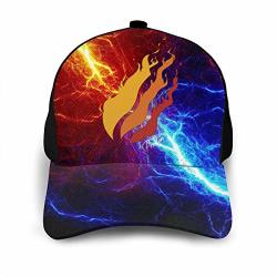 flame baseball cap