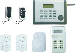 Wireless Auto Dial Alarm System Built In GSM Module