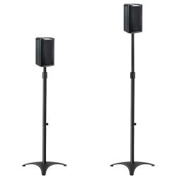 Mounting Dream Height Adjustable Speaker Stands Mounts One Pair Floor Stands Heavy Duty Base Extendable Tube 11 Lbs Capacity Per Stand 35.5-48" Height Adjustment