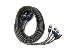 KnuKonceptz Karma v3 Twisted Coaxial 4 Channel OFC RCA Cable 13 Feet 4M