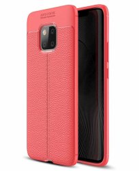 Ventilation Shockproof Rubber Case For Huawei Mate 20 Pro Red