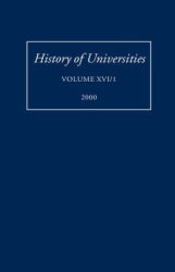 History Of Universities: Volume Xvi 1