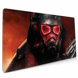 Fallout 4 Large Gaming Mouse Pad With Stitched Edges And Non Slip Rubber Pads 15.8 X 35.5 Inches 40 X 90 Cm