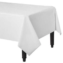 inch rectangle tab round table disposable tablecloth plastic pack premium international pricecheck write