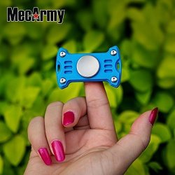 GP1 Titanium Fidget Spinner Hand Excise Relieves Stress And Anxiety Mecarmy G10 Blue
