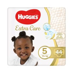 Huggies Extra Care New Baby Size 5 15 Kg And Up Nappies 44 Pk