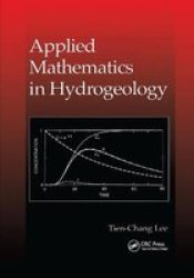 Applied Mathematics In Hydrogeology Paperback