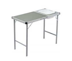 OZtrail Camp Table with Sink