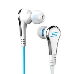 Sms Street By 50 Cent Ear Head Phones Non-authentic 3 Button Remote Mircophone White blue