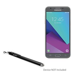 Samsung Galaxy J3 Emerge Stylus Pen Boxwave Evertouch Capacitive Stylus Fiber Tip Capacitive Stylus Pen For Samsung Galaxy J3 Emerge - Jet Black