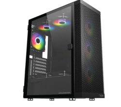 Armaggeddon Tessaraxx Apex 8 Air Atx Gaming Case - Black