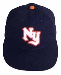 Ideal Cap Co. New York Knights Vintage Baseball Cap 1934 7 1 4 Navy orange white