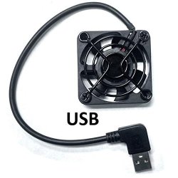 Coolerguys Single 50MM Right Angle USB Cooling Fan