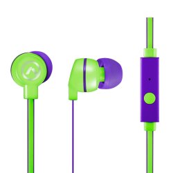 Amplify Pro Vibe Series Earphones With MIC Green purple
