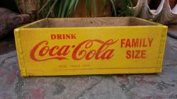 Original Style Coca Cola Family Size Wooden Crates.