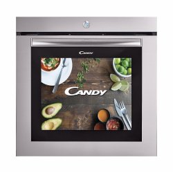 Watch And Touch 60CM 78L Built In Touch Screen Electric Oven - Inox