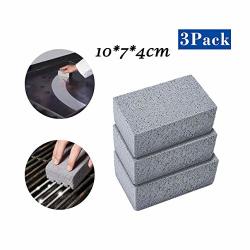 WEISFE78 Grill Cleaning Brick Block Reusable Pumice Griddle Grilling Cleaner Brick Accessories Descaling Cleaning Stone For Bbq Grills Racks Flat Top Pans Cookers Stains