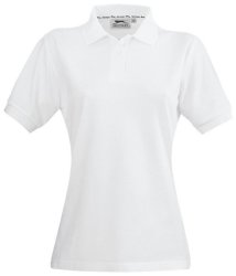 Slazenger Crest Ladies Golf Shirt - White SLAZ-804