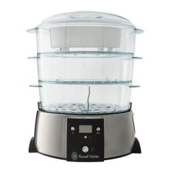 Russell Hobbs 3 Tier Satin Quartz Steamer- 10969