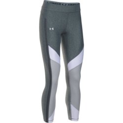 Under Armour Ladies Ankle Crop Tights - Grey & White