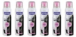 Nivea Women's Invisible Anti Perspirant Spray 150 Ml Black white Pack Of 6