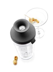 Vacuvin - Glass Cocktail Shaker & Strainer