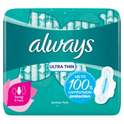 Always Pads Ultra Long Plus 8 Pack