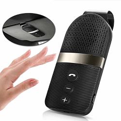 Laputa Bluetooth Speaker Car Electrical Appliances Music Player Bluetooth Car Visor Speaker Handsfree Phone Multi-point Clip Sunvisor Receiver - Black