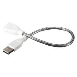 Usb Extension Cord Power Apply Cable Flexible Metal Tubing