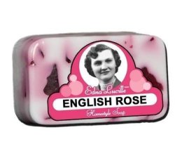 Edna Lucille English Rose Homestyle Soap 2-5.5 Ounce Bars