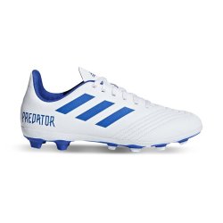 Adidas Junior Predator 19.4 Fg White blue Boots