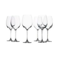 Maxwell & Williams Mansion Red Wine Glasses 360ML Set Of 6