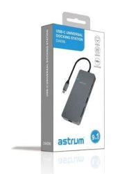 Astrum DA090 9-IN-1 Usb-c HDMI Vga RJ45 Dock