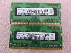 Samsung 4GB 2 X 2GB PC3-10600S DDR3 1333 S0DIMM Laptop Memory Kit