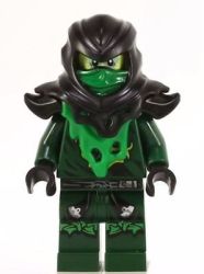 Evil Green Ninja - Lego Ninjago Minifigure Rare