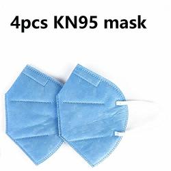 KN95 Dust Masks Full Face Mask With Free Adjustable Headgear N95 Mask Full Face Mask Dust Masks 4PACK