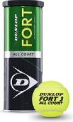 Dunlop Fort All Court Tennis Ball Sea Level 3 Tin