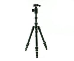 Dolica TX570DS Ultra Compact Tripod With Professional Ball Head And Built-in Monopod Black