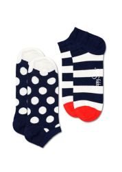 Big Dots And Stripes Low Sock - 2 Pack