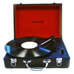 Polaroid Portable Turntable With Bluetooth Music Player