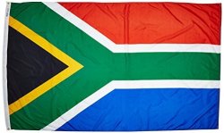 Annin Flagmakers 197570 Nylon Solarguard Nyl-glo South Africa Flag 5 X 8'